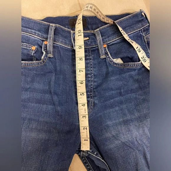 MOTHER The Tomcat Snipped in the Bud Blue Size 25 - Picture 12 of 12